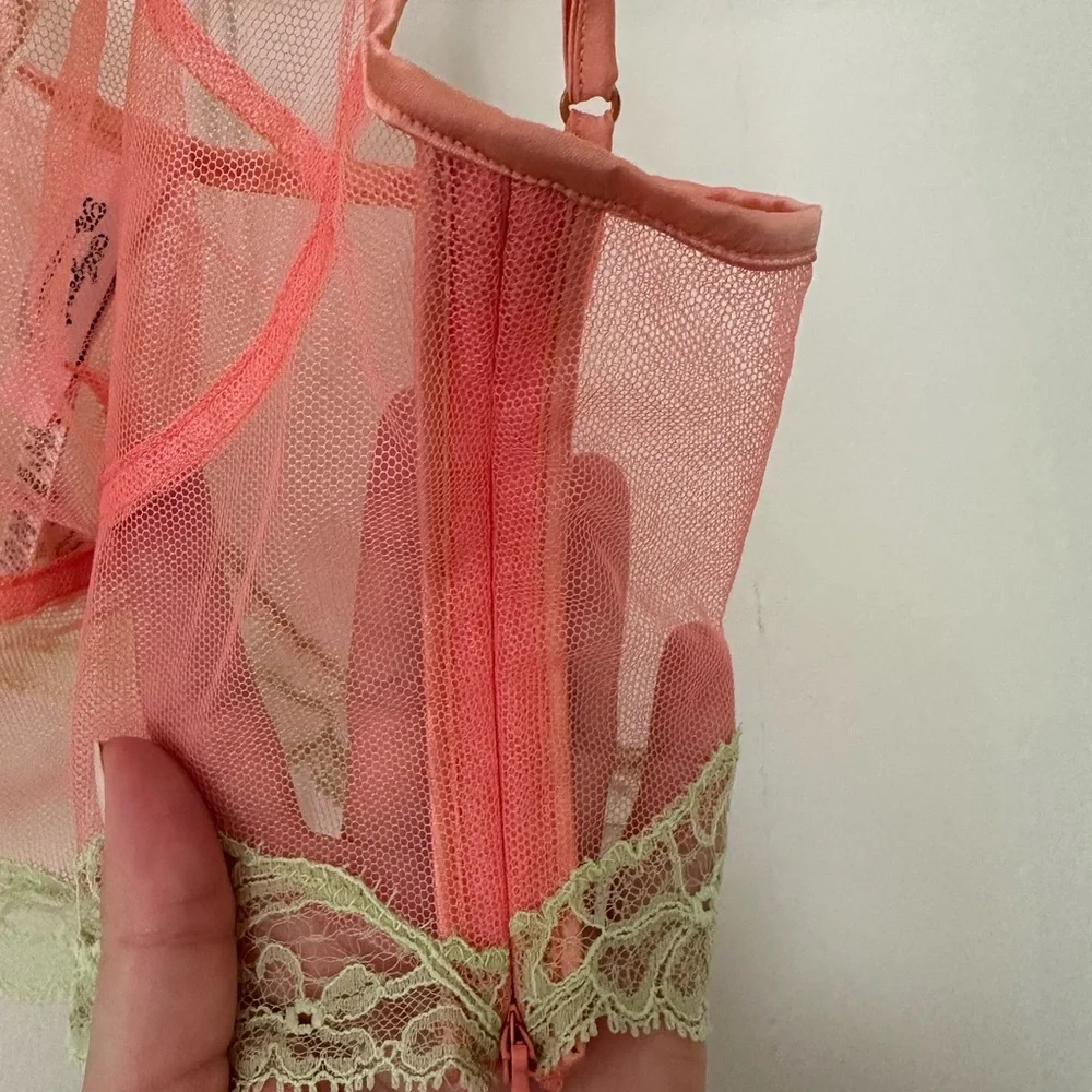 Agent Provocateur Heidi Bralette melon mint size small